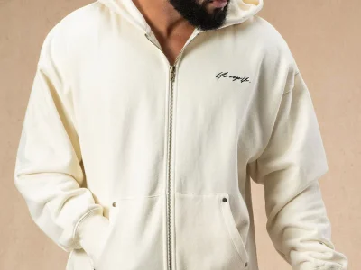 Men Zipper Hoodie